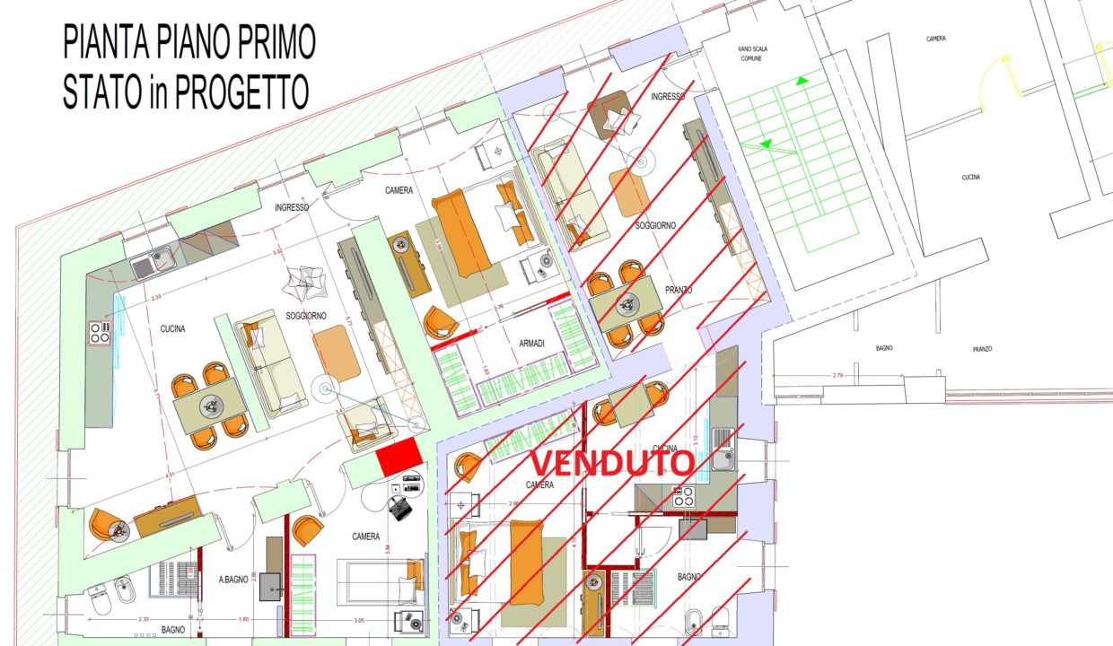 Alloggio 3 piano primo € 227.000,00